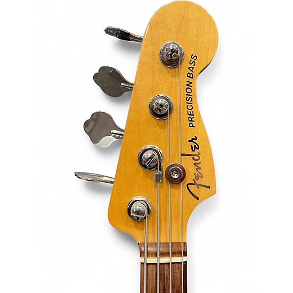 Used 2019 Fender American Elite Precision Bass OWT Electric Bass Guitar