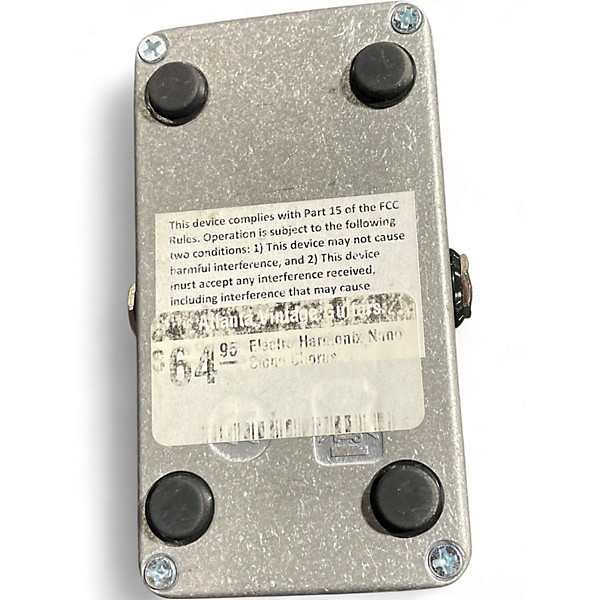 Used Electro-Harmonix Nano Clone Chorus Effect Pedal