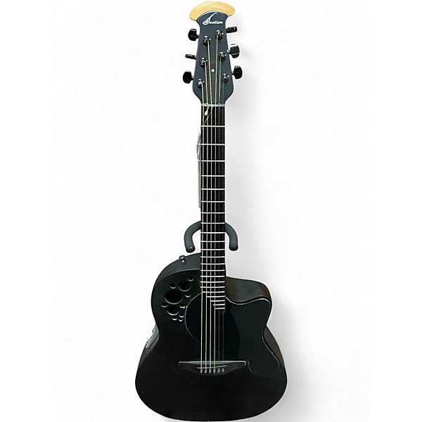 Used Ovation 1778TX-5 Elite Black Acoustic Electric Guitar