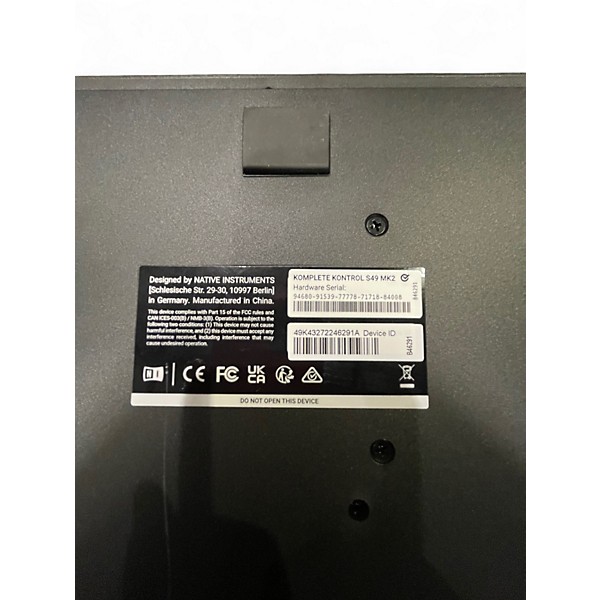 Used Native Instruments Komplete Kontrol S49 MK2 MIDI Controller
