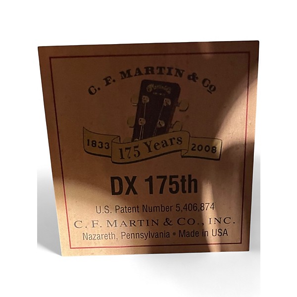 Used Martin DX 175TH MARTIN GRAPHIC Acoustic Guitar