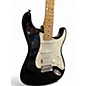 Used 2010 Fender Standard Stratocaster HSS Black Solid Body Electric Guitar