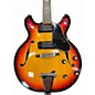 Used 1970s Aria 5210T 3 Tone Sunburst Hollow Body Electric Guitar