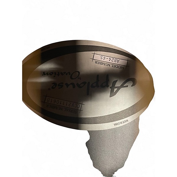 Used Applause ab24-4s Natural Acoustic Electric Guitar