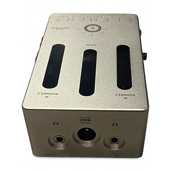 Used Dark Glass ELEMENT CAB SIM Bass Effect Pedal