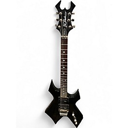 Used B.C. Rich Warlock Black Solid Body Electric Guitar