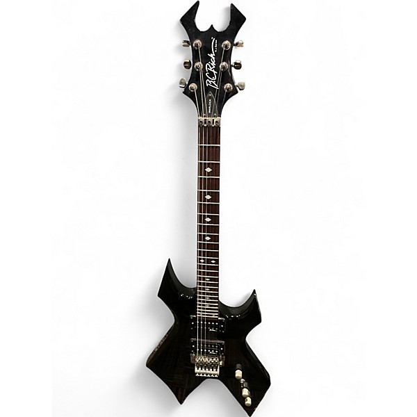 Used B.C. Rich Warlock Black Solid Body Electric Guitar