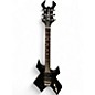Used B.C. Rich Warlock Black Solid Body Electric Guitar thumbnail