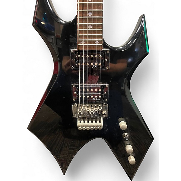 Used B.C. Rich Warlock Black Solid Body Electric Guitar