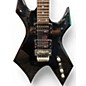 Used B.C. Rich Warlock Black Solid Body Electric Guitar