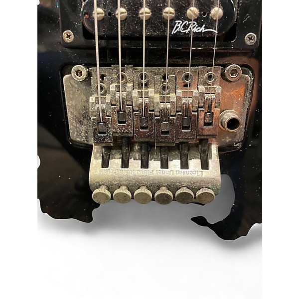 Used B.C. Rich Warlock Black Solid Body Electric Guitar