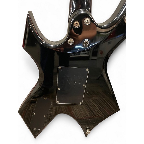 Used B.C. Rich Warlock Black Solid Body Electric Guitar