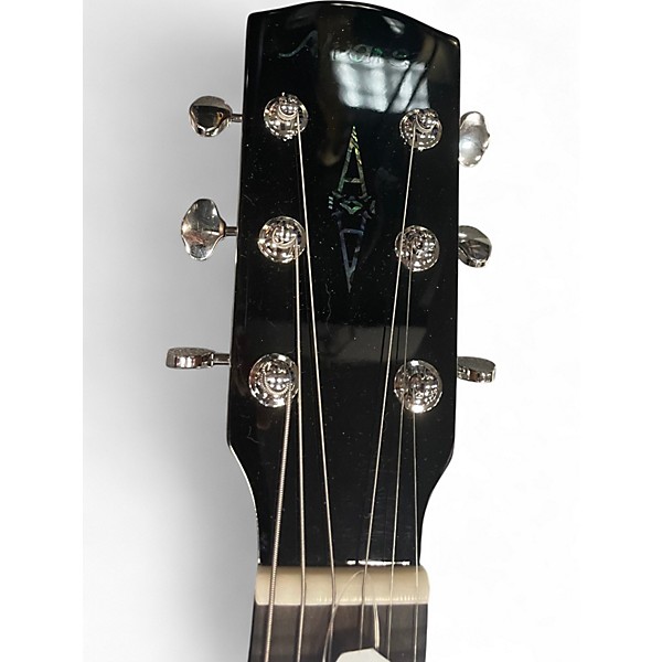 Used Alvarez ld60e Natural Acoustic Guitar