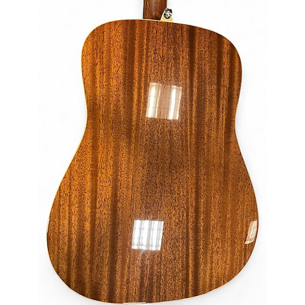 Used Alvarez ld60e Natural Acoustic Guitar