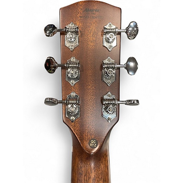 Used Alvarez ld60e Natural Acoustic Guitar