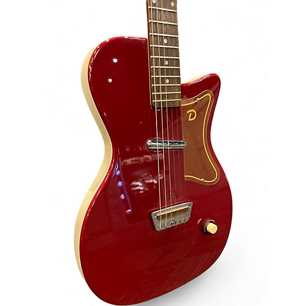 Used Danelectro U1 Red Solid Body Electric Guitar