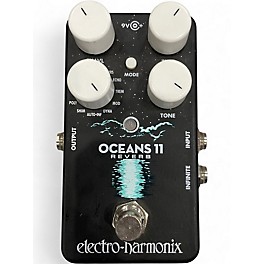 Used Electro-Harmonix Oceans 11  Reverb Effect Pedal