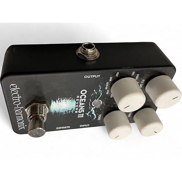 Used Electro-Harmonix Oceans 11  Reverb Effect Pedal