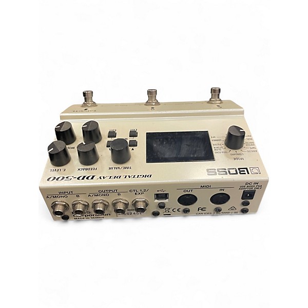 Used BOSS DD500 Digital Delay Effect Pedal