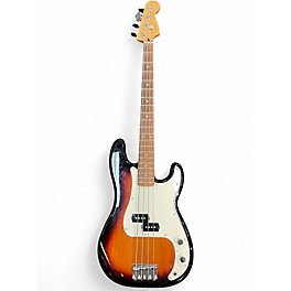 Used Fender Player Precision Bass 3 Color Sunburst Electric Bass Guitar