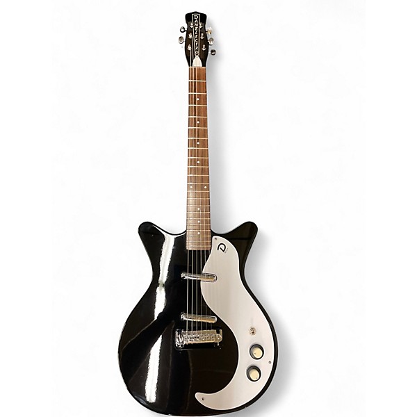 Used Danelectro 59 NOS+ Black Solid Body Electric Guitar