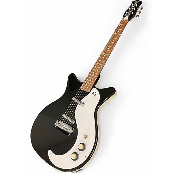 Used Danelectro 59 NOS+ Black Solid Body Electric Guitar