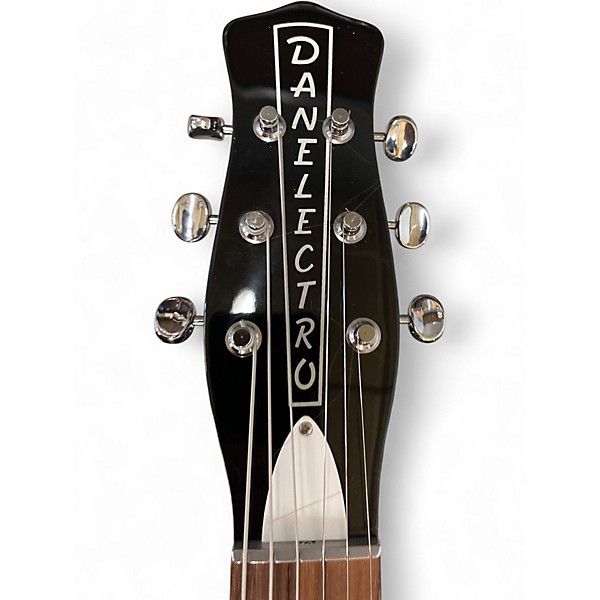 Used Danelectro 59 NOS+ Black Solid Body Electric Guitar