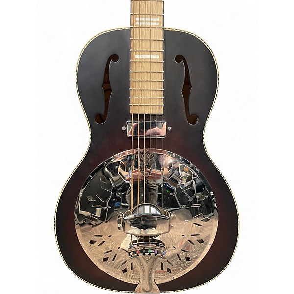 Used Recording King RPH-R2-E Brown Sunburst Acoustic Electric Guitar