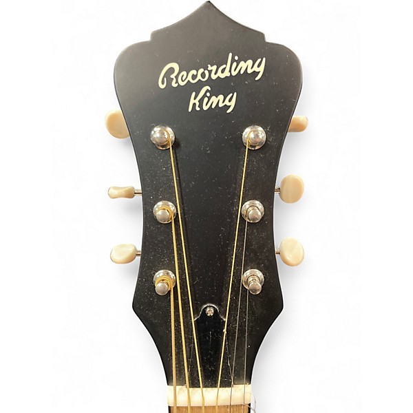 Used Recording King RPH-R2-E Brown Sunburst Acoustic Electric Guitar