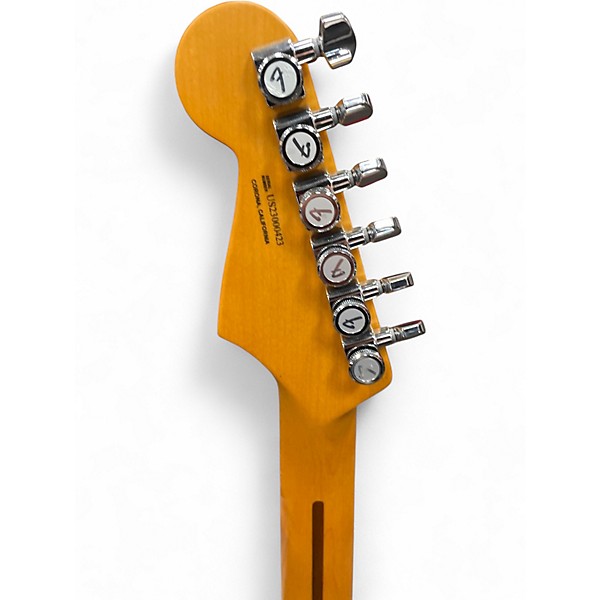 Used Fender American Ultra Stratocaster Texas Tea Solid Body Electric Guitar