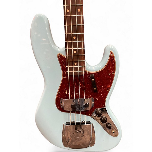 Used 2023 Fender Custom Shop 1964 Jazz Bass Daphne Blue Electric Bass Guitar