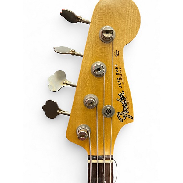 Used 2023 Fender Custom Shop 1964 Jazz Bass Daphne Blue Electric Bass Guitar