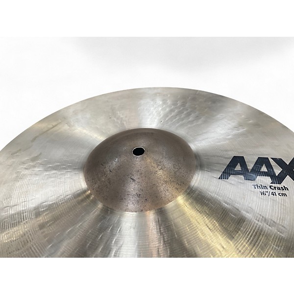 Used SABIAN 16in AAX Thin Crash Cymbal