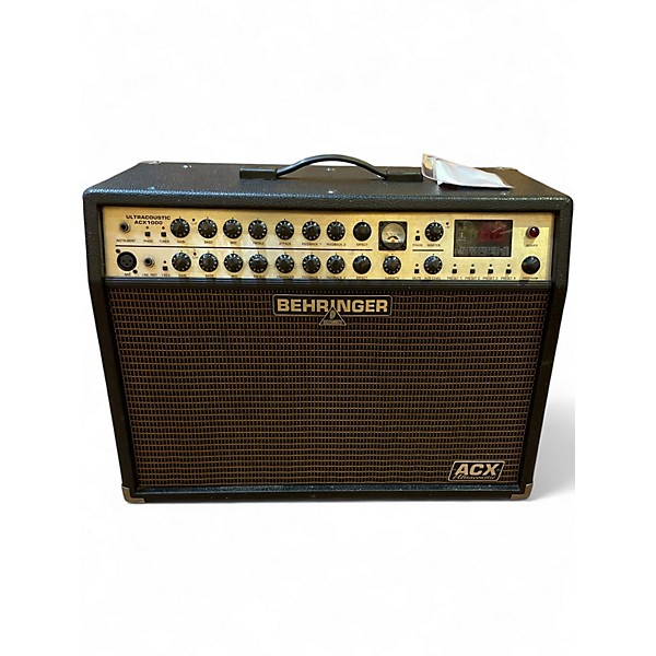 Used Behringer Ultracoustic ACX1000 Acoustic Guitar Combo Amp