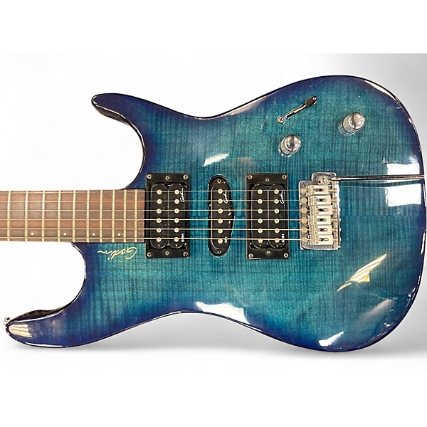 Used Godin FREEWAY CLASSIC Blue Solid Body Electric Guitar