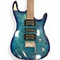 Used Godin FREEWAY CLASSIC Blue Solid Body Electric Guitar