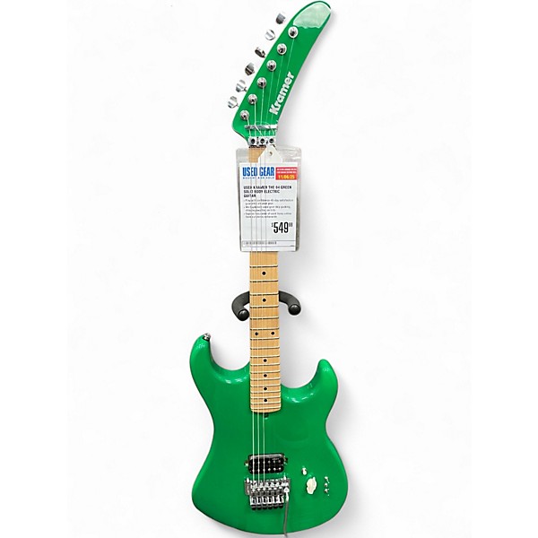 Used Kramer The 84 Green Solid Body Electric Guitar