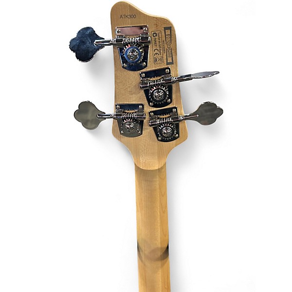 Used 2007 Ibanez atk300 Black Electric Bass Guitar