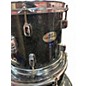 Used Pearl 4 Piece Forum BLACK SPARKLE Drum Kit