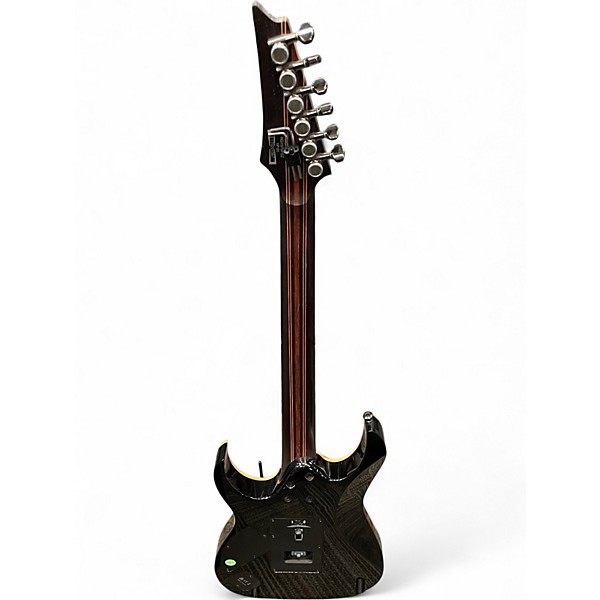 Used Ibanez RG1070PBZ Dark Burl Solid Body Electric Guitar