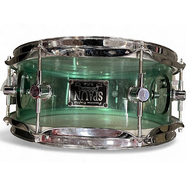 Used Spaun 14X5.5 VENTED ACRYLIC COKE BOTTLE SNARE COKE BOTTLE Drum