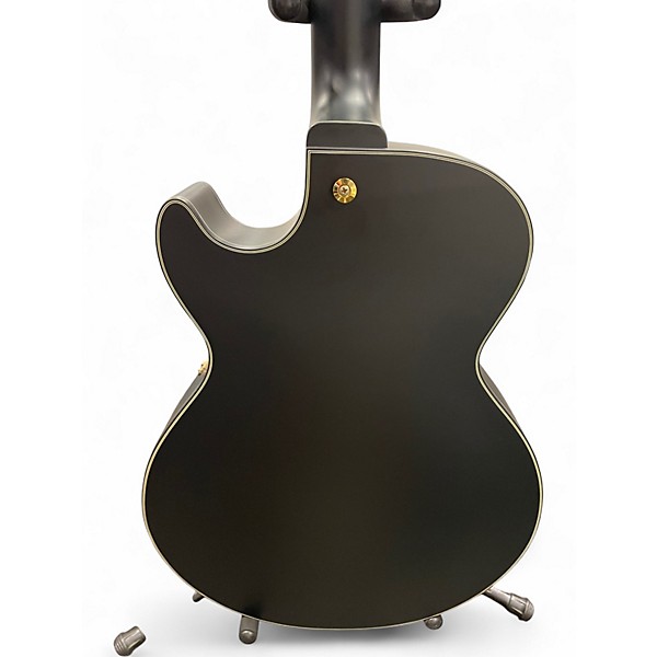 Used Ibanez AG85 Flat Black Hollow Body Electric Guitar