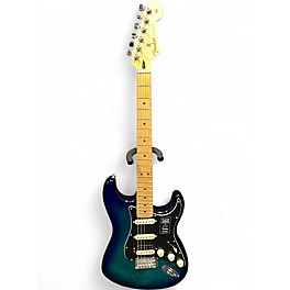 Used 2022 Fender Player Stratocaster HSS Plus Top Blue Burst Solid Body Electric Guitar