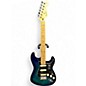 Used 2022 Fender Player Stratocaster HSS Plus Top Blue Burst Solid Body Electric Guitar thumbnail