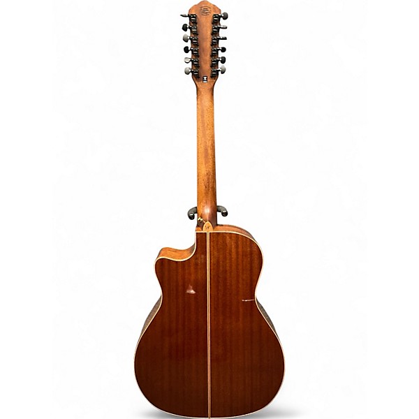 Used Washburn WCG15SCE12 Natural 12 String Acoustic Guitar