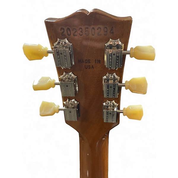 Used 2025 Gibson DOUBLE TROUBLE 50S LES PAUL Tobacco Sunburst Solid Body Electric Guitar