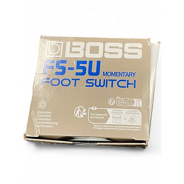 Used BOSS FS5U Nonlatching Footswitch Sustain Pedal