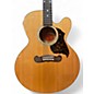 Used Gibson J-180EC Natural Acoustic Electric Guitar