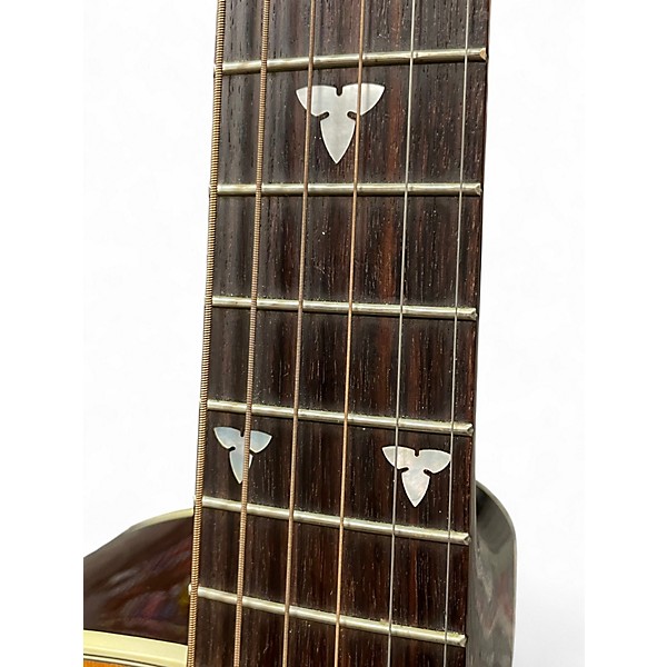 Used Gibson J-180EC Natural Acoustic Electric Guitar