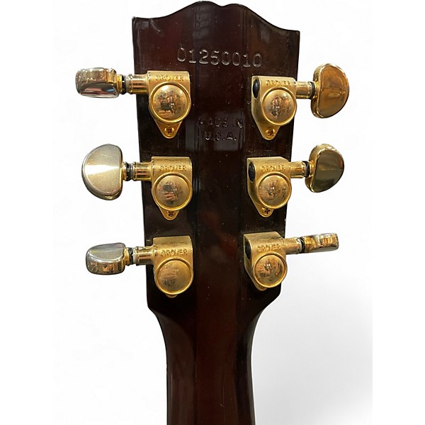 Used Gibson J-180EC Natural Acoustic Electric Guitar